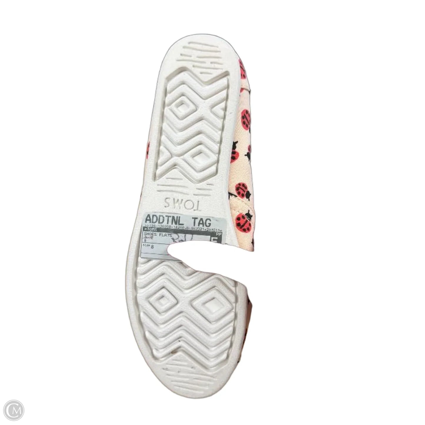Shoes Flats By Toms In Blue, Size: 8