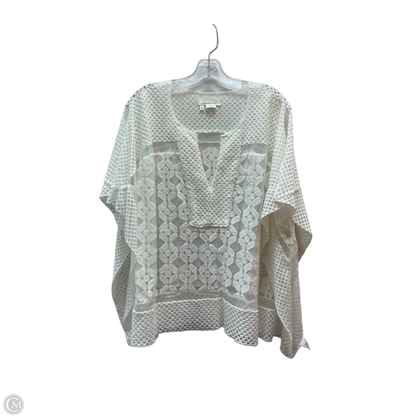 Top Sleeveless Basic By Anthropologie In White, Size: Xl