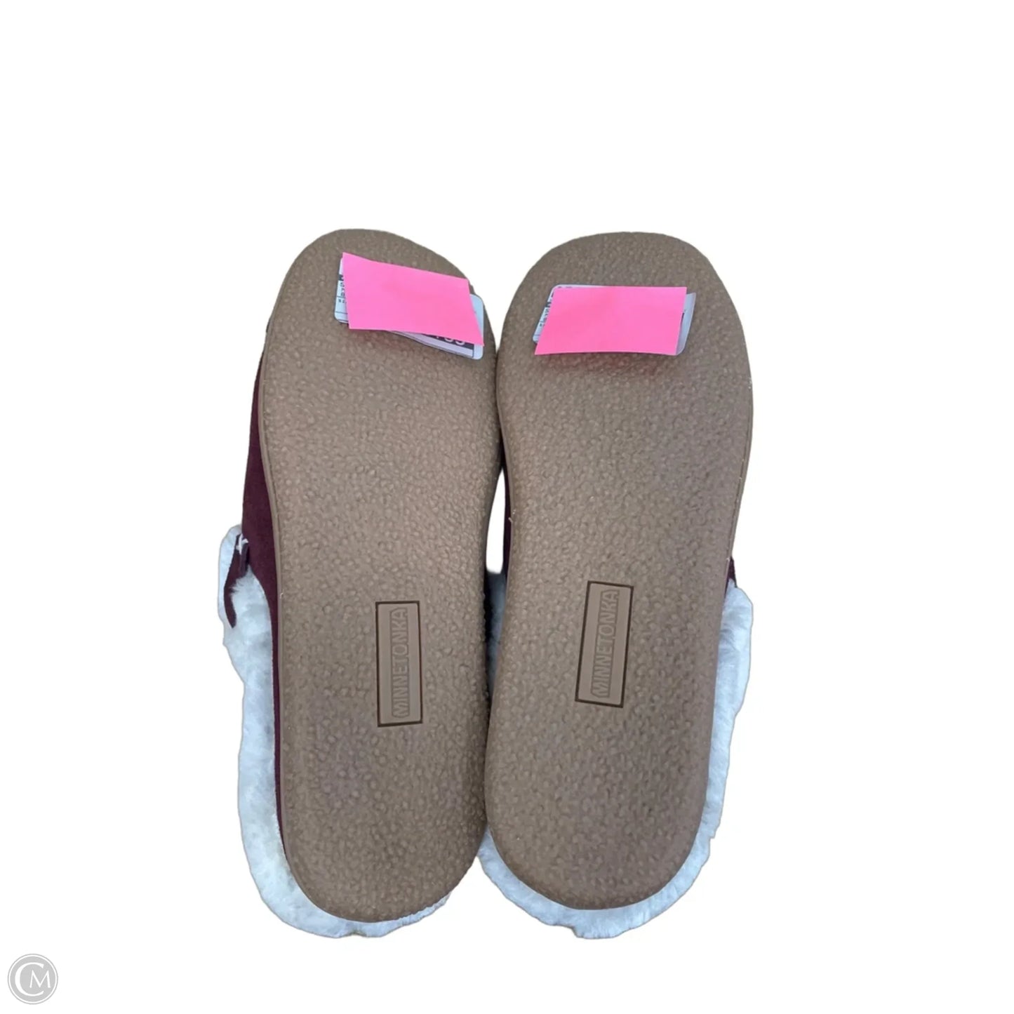 Slippers By Minnetonka In Maroon, Size: 8
