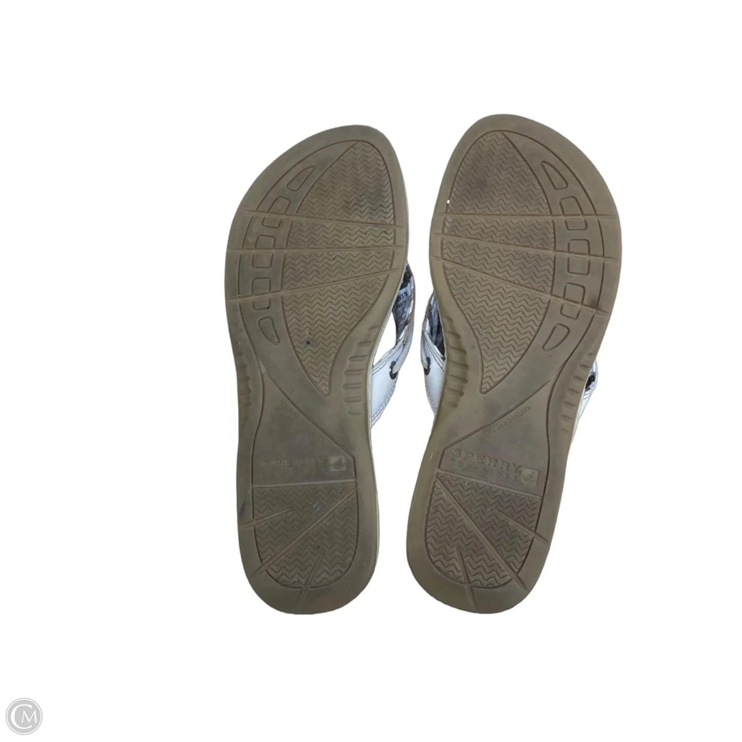 Sandals Flip Flops By Sperry In Taupe, Size: 6