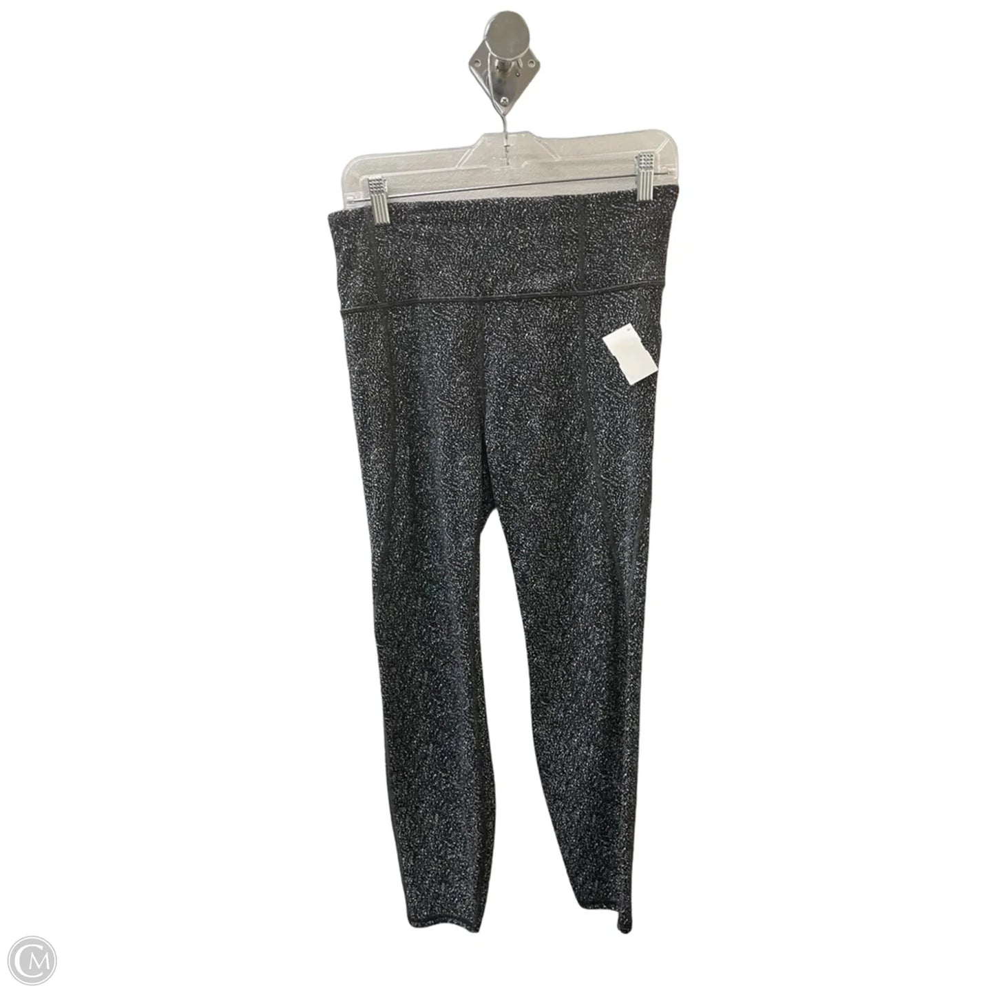 Athletic Leggings By Athleta In Black & White, Size: M