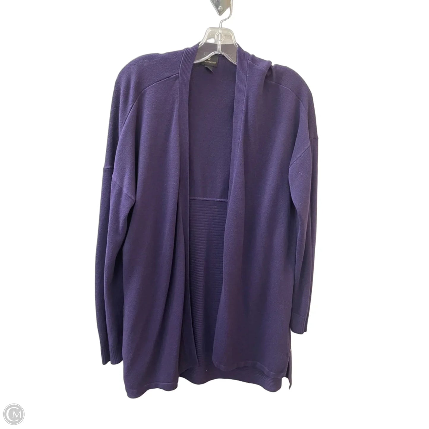 Cardigan By Worthington In Purple, Size: Xl