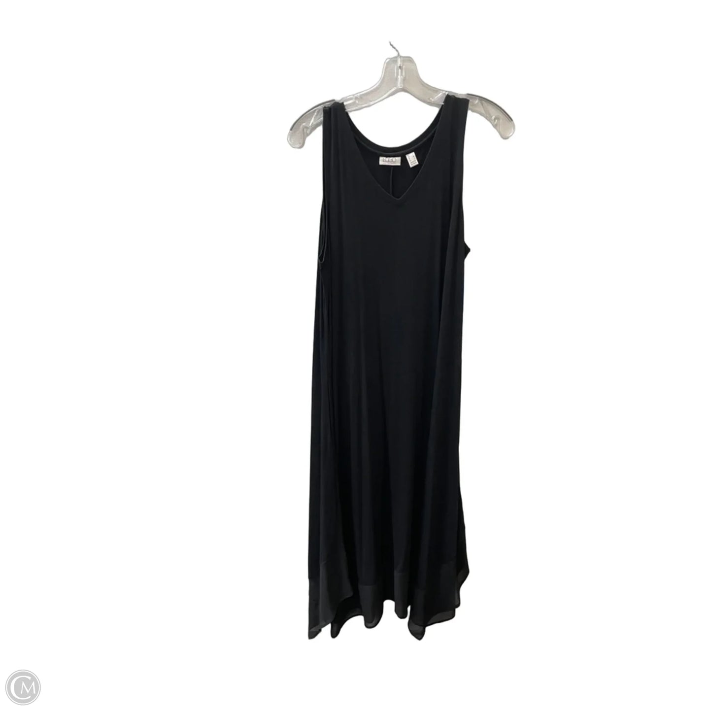 Dress Casual Midi By Logo In Black, Size: M