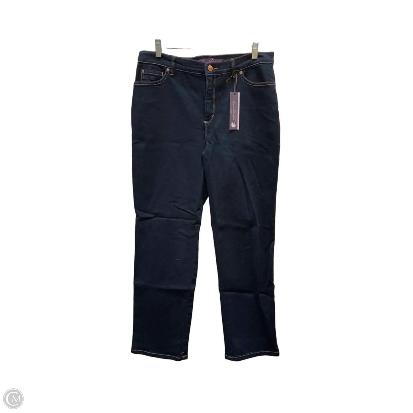 Jeans Boyfriend By Gloria Vanderbilt In Navy, Size: 12