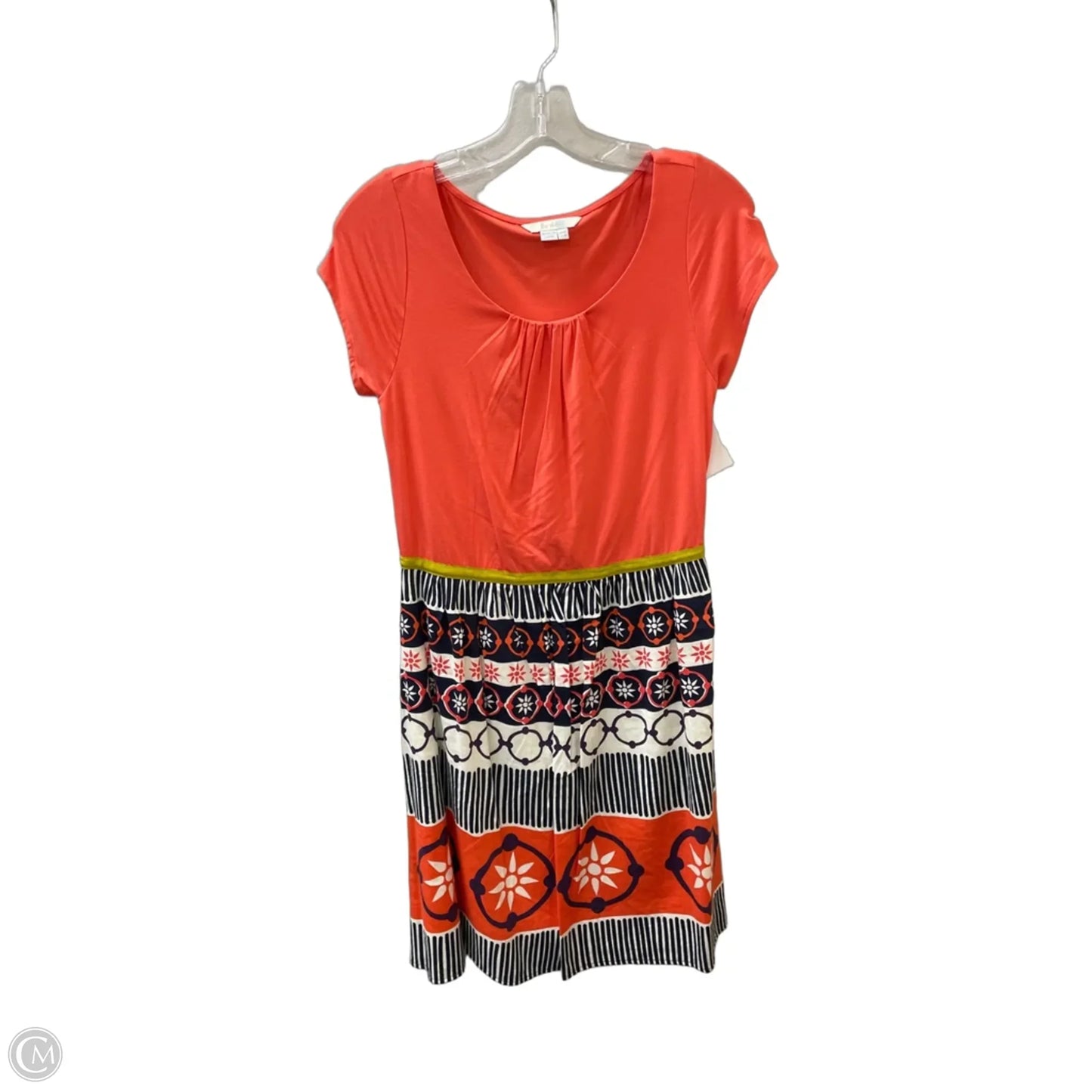 Dress Casual Midi By Boden In Orange, Size: 4