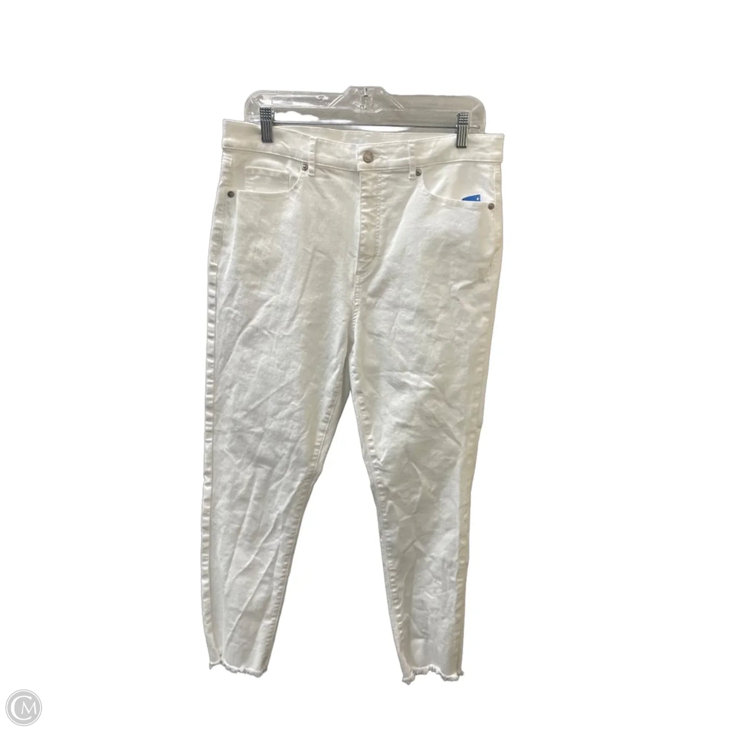 Jeans Boot Cut By Loft In White, Size: 12