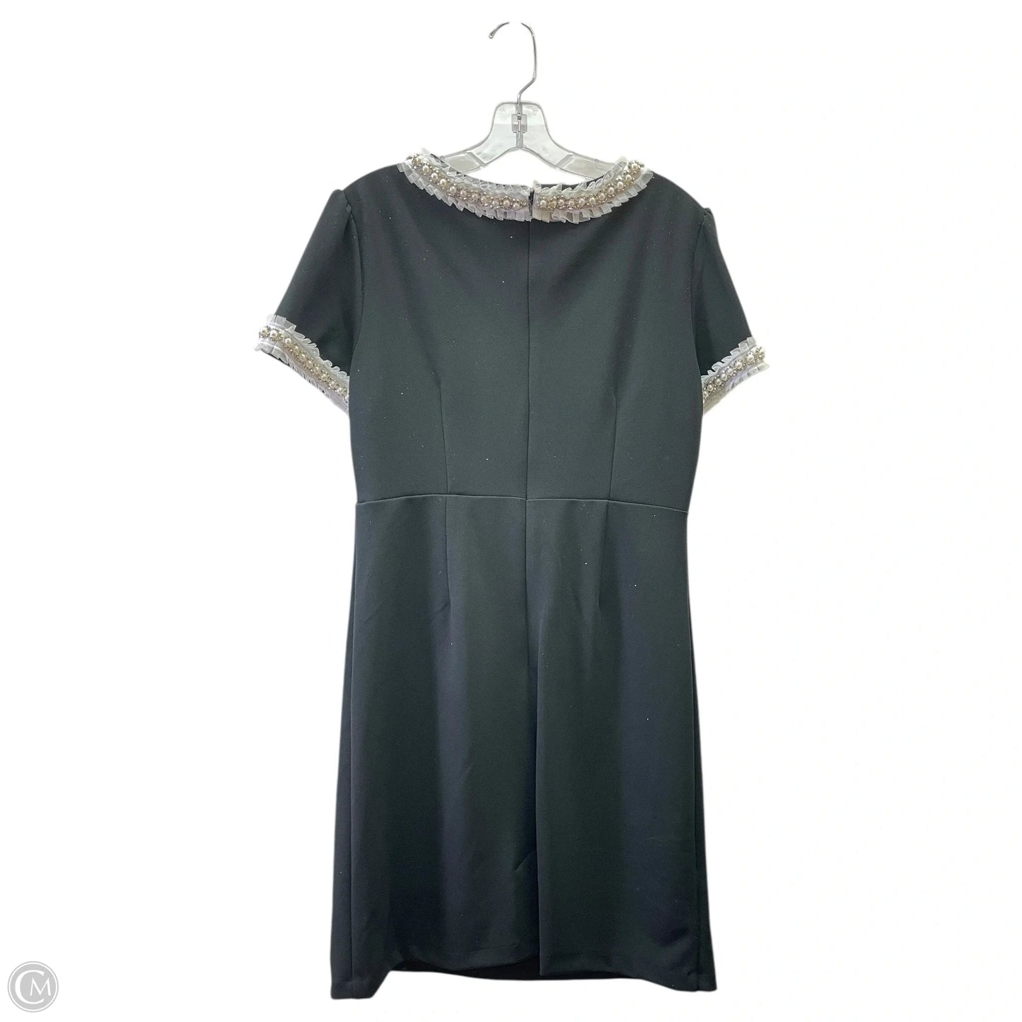 Dress Casual Midi By Betsey Johnson In Black, Size: 12