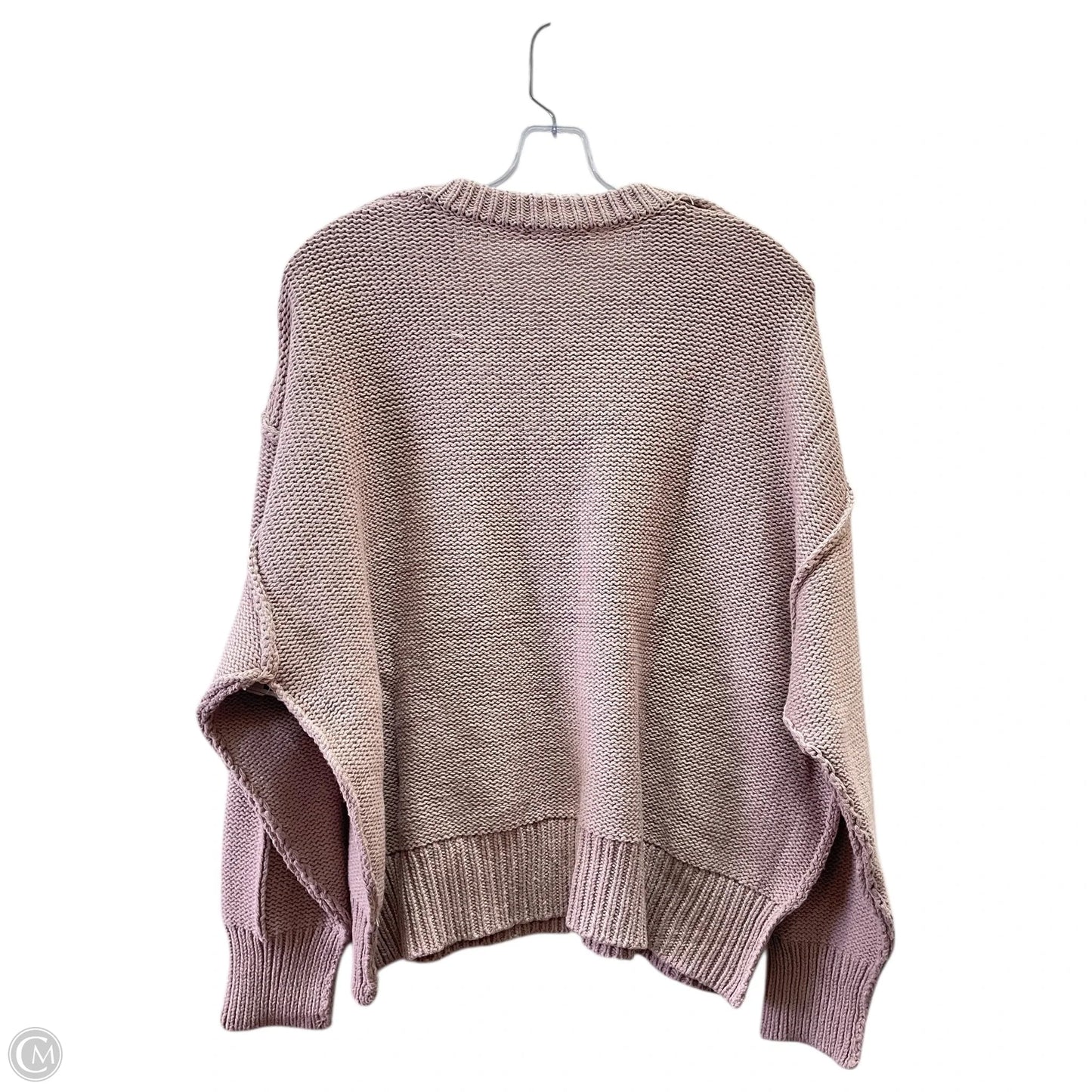 Sweater By Easel In Pink, Size: M