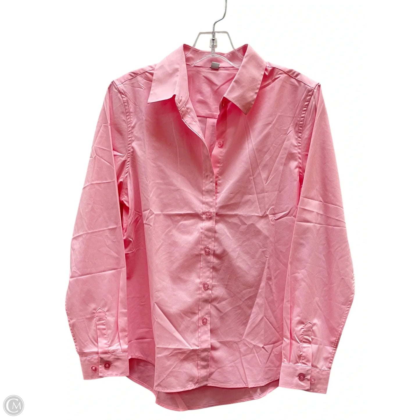Top Long Sleeve By Cmf In Pink, Size: S