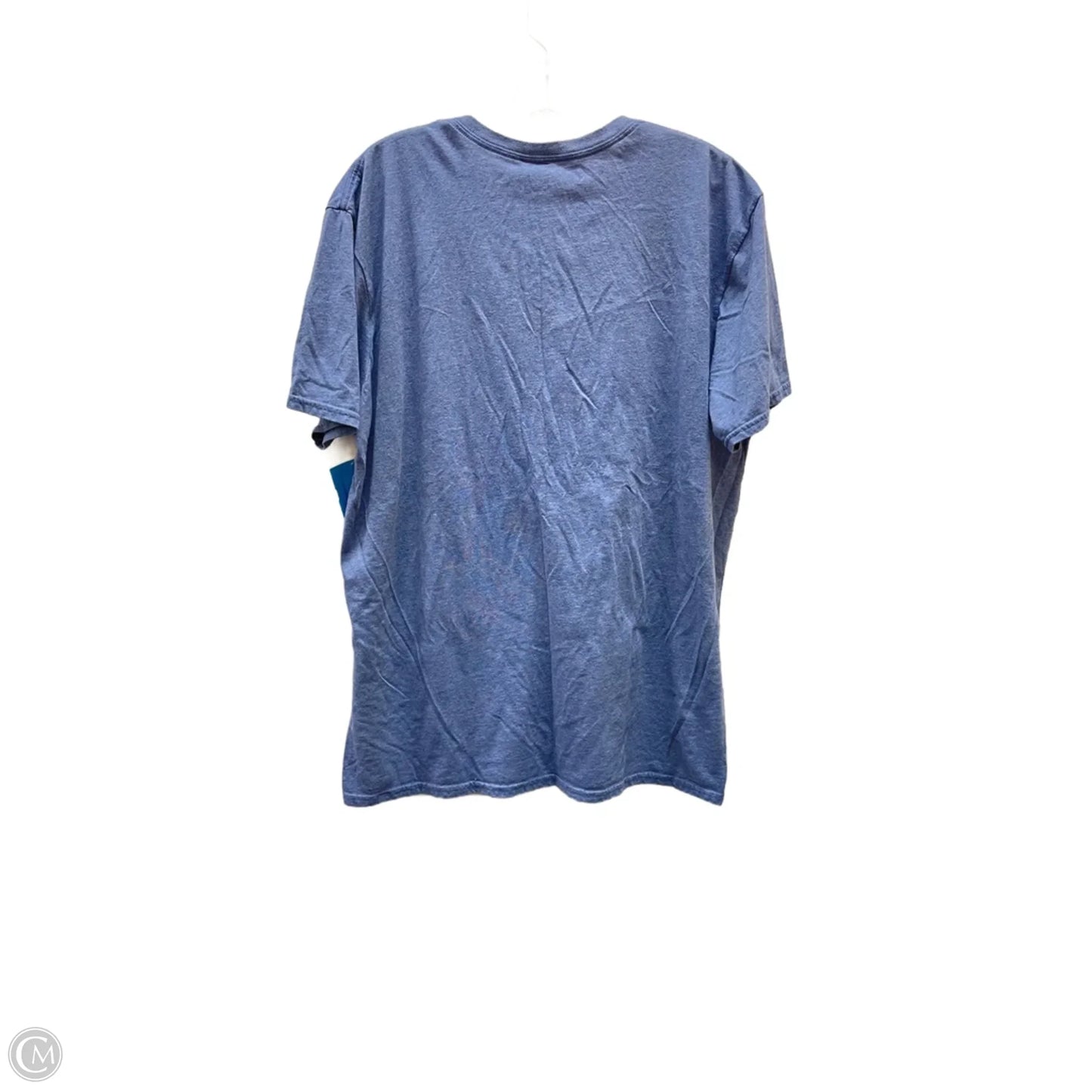 Top Short Sleeve By Disney In Blue, Size: Xl