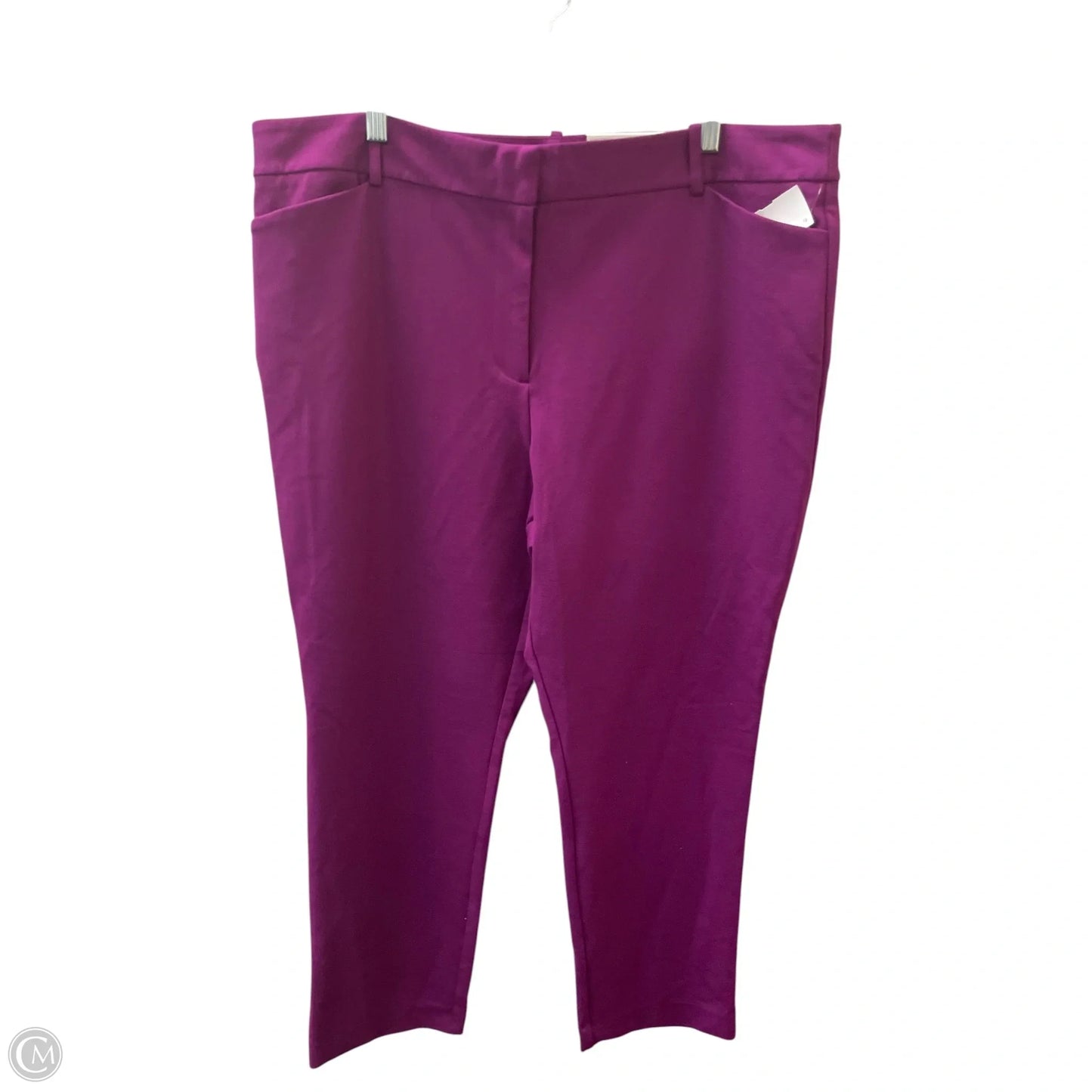 Pants Dress By Liz Claiborne In Purple, Size: 18