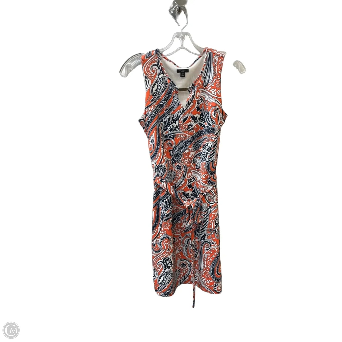 Dress Party Short By Ann Taylor In Blue & Orange, Size: Xs