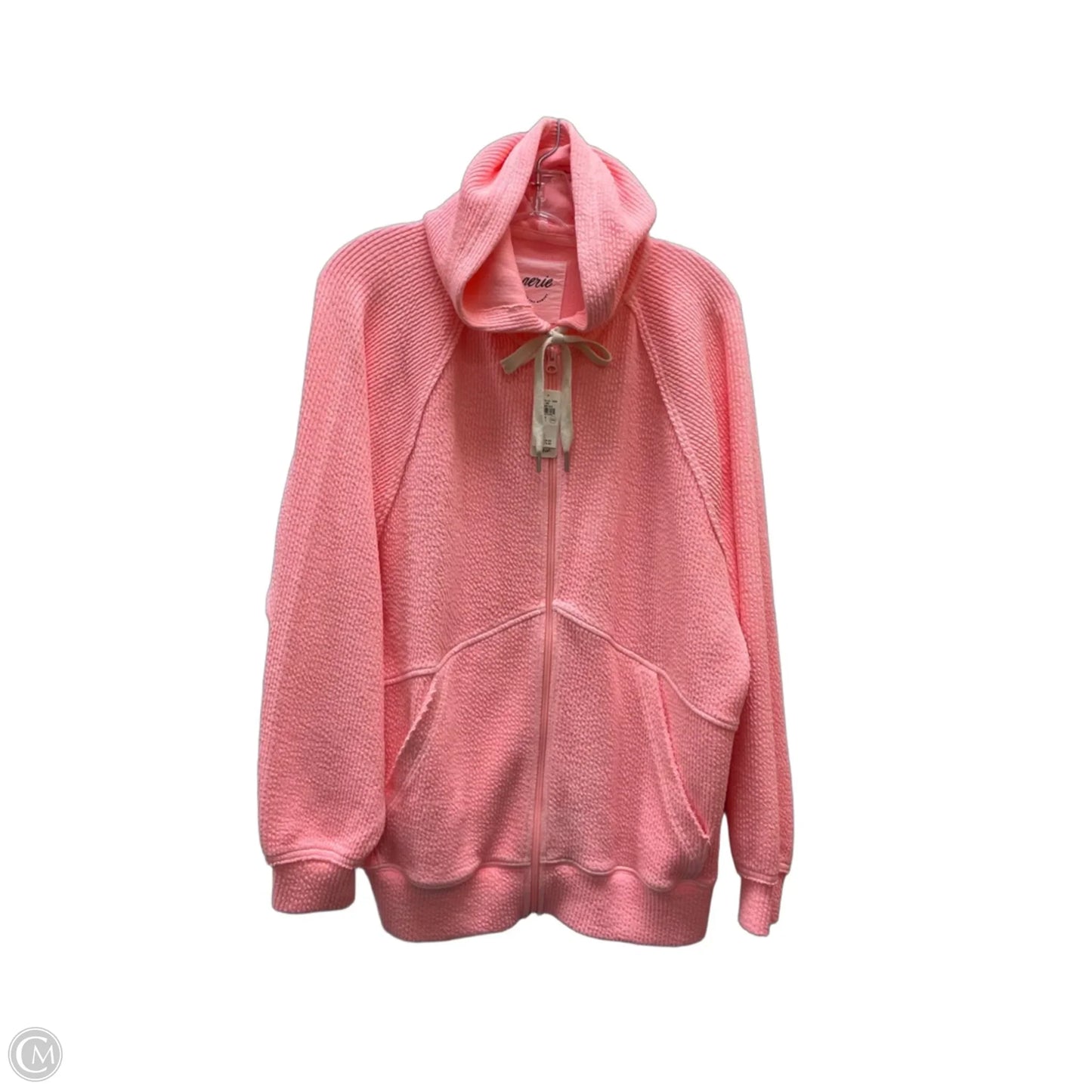 Athletic Jacket By Aerie In Pink, Size: Xs