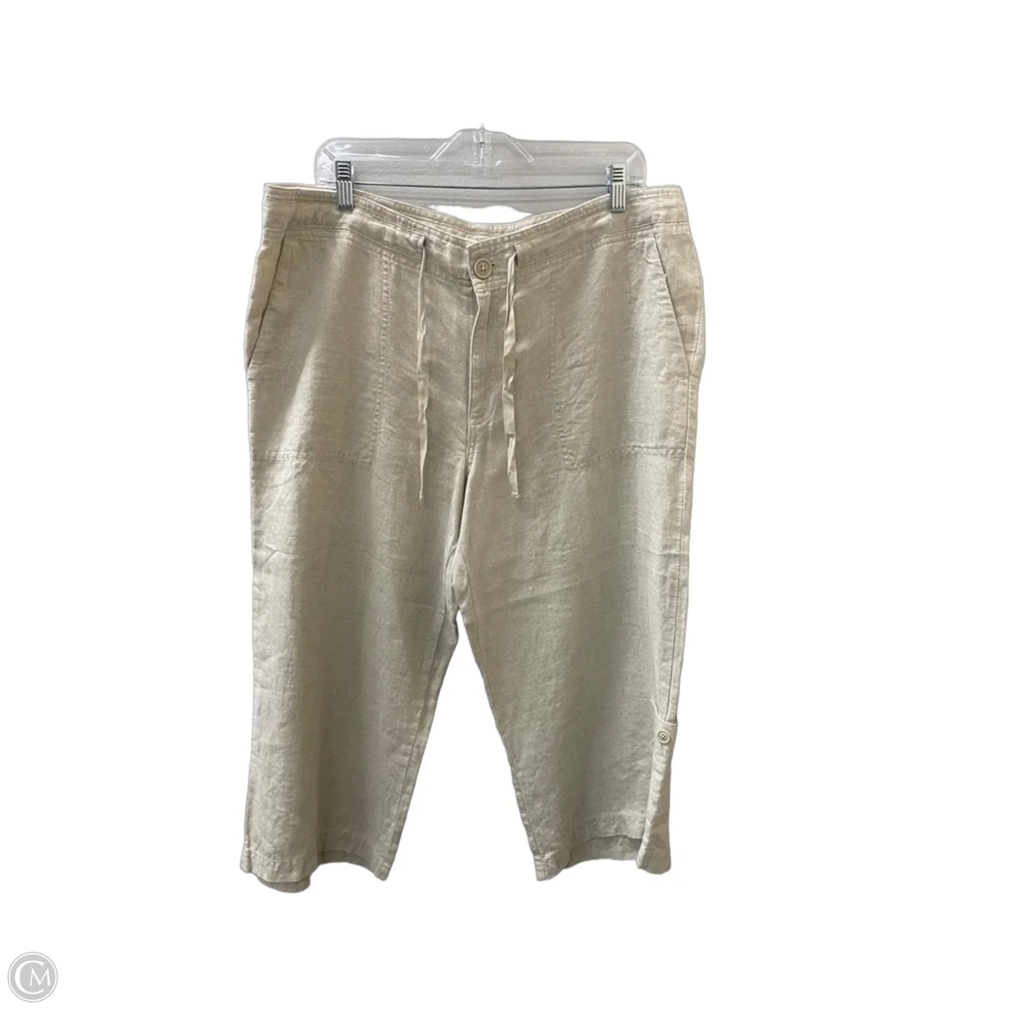 Pants Cargo & Utility By Eddie Bauer In White, Size: 16