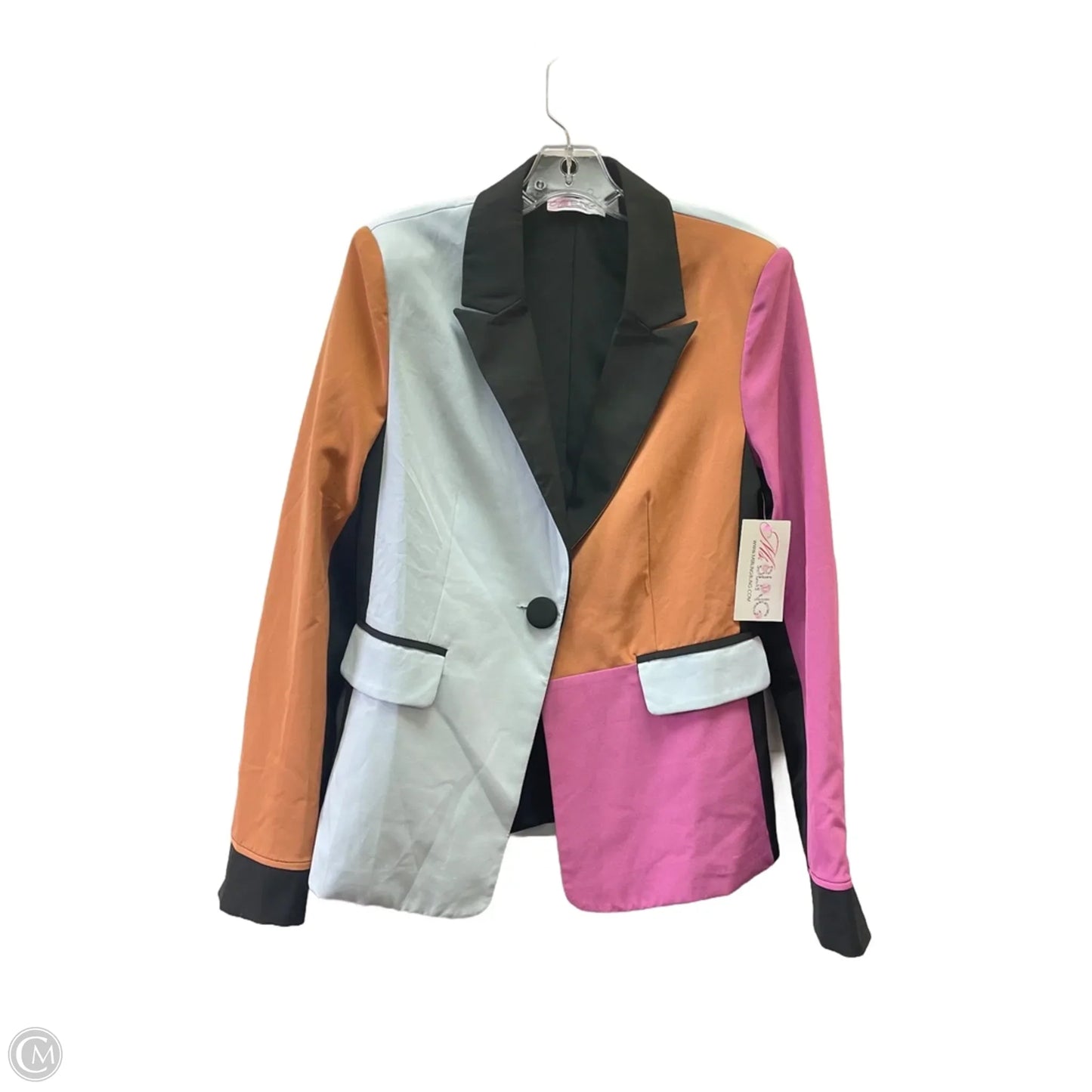 Pants Set 2pc By Ms.BLING In Purple & Tan, Size: 12