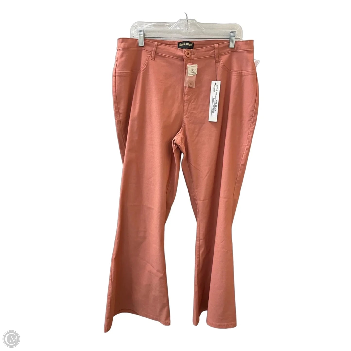 Pants Wide Leg By Like An Angel In Coral, Size: 3x
