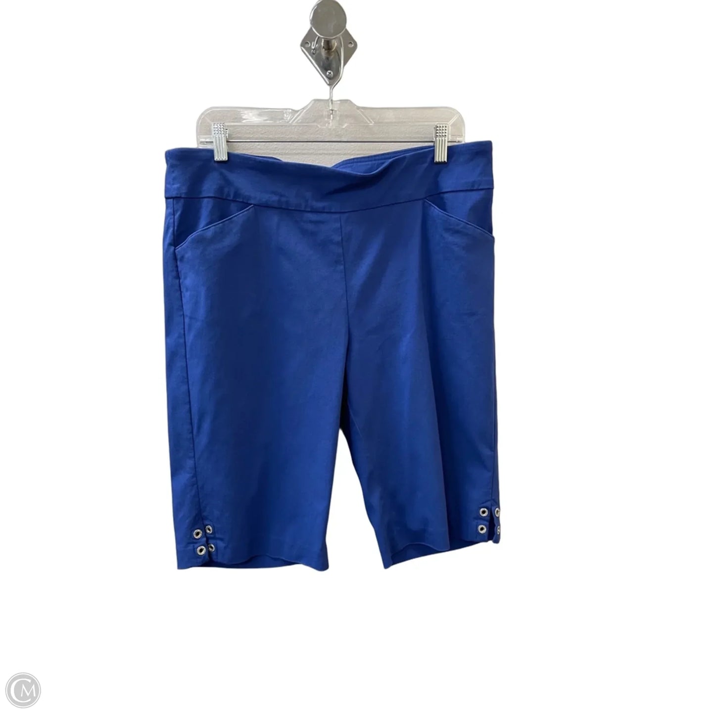 Shorts By Coral Bay In Blue, Size: 14