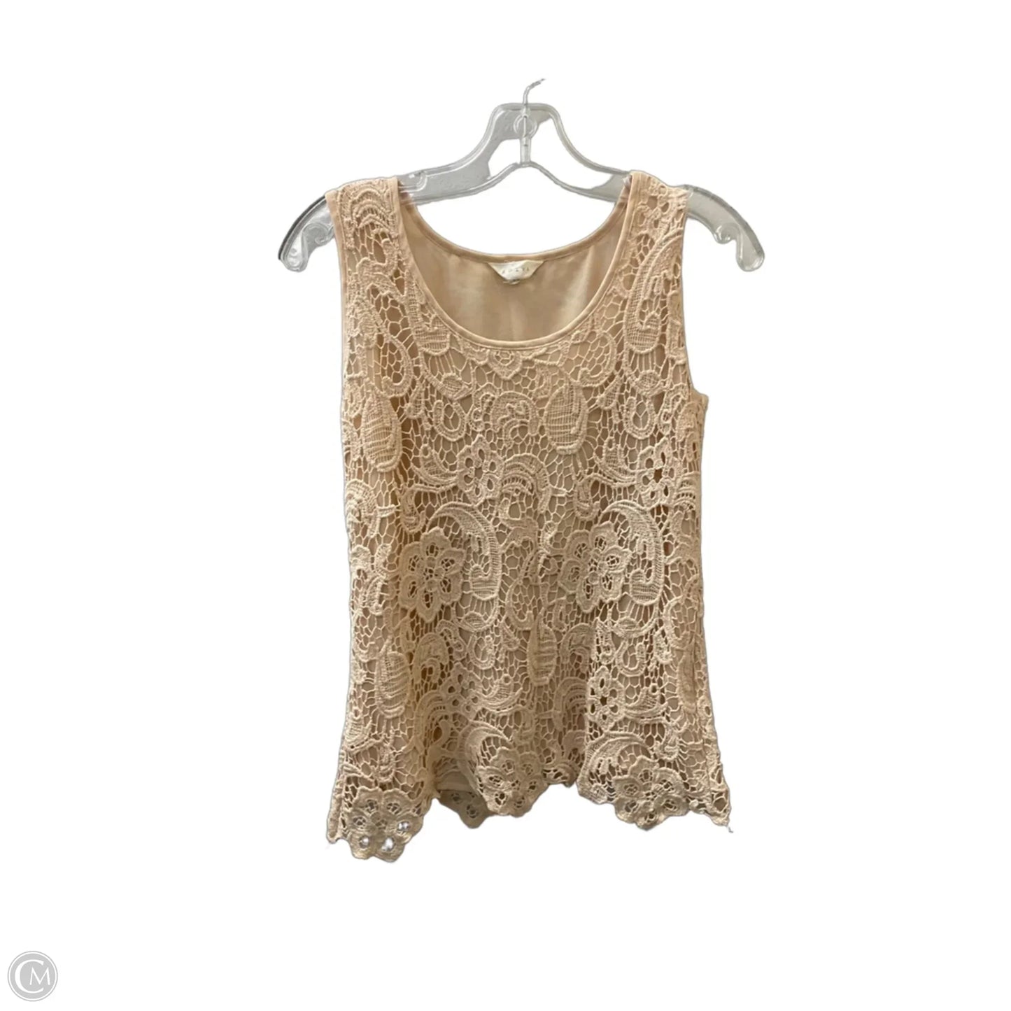 Top Sleeveless By Adiva In Pink, Size: Xs