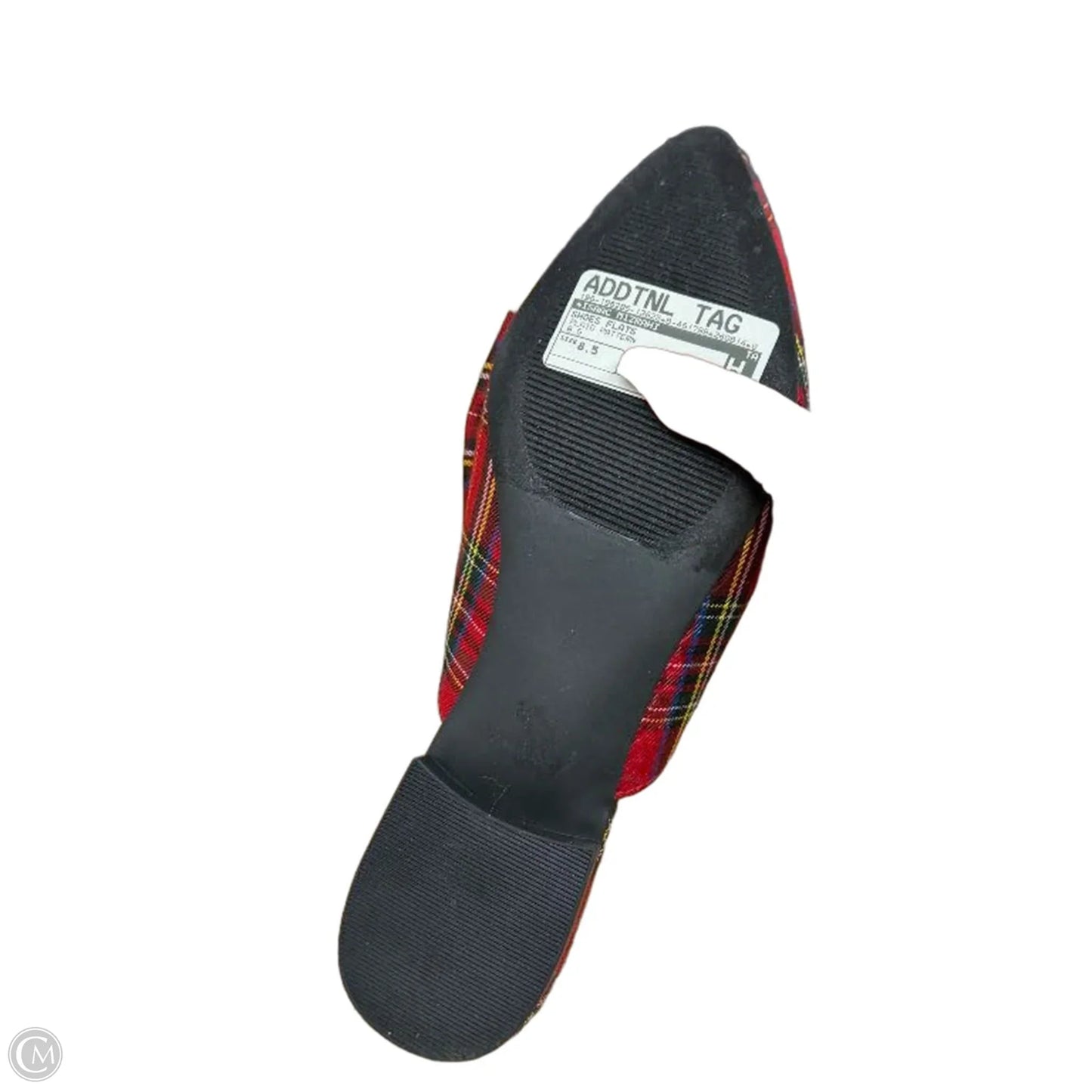 Shoes Flats By Isaac Mizrahi In Plaid Pattern, Size: 8.5