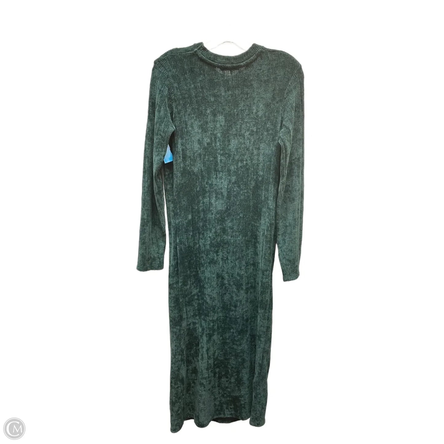 Dress Sweater By Zara In Green, Size: S