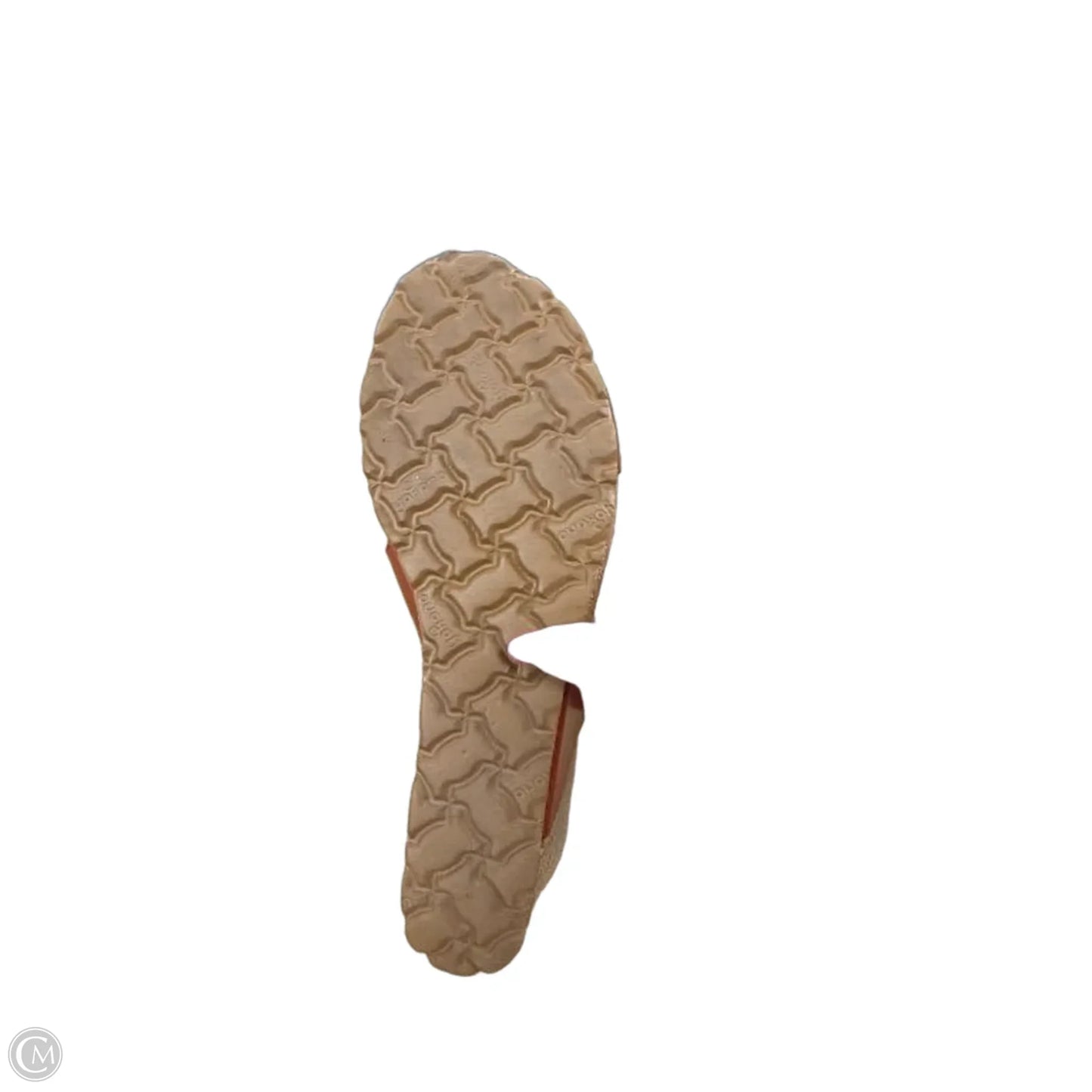 Sandals Heels Wedge By YOKANO In Brown, Size: 9