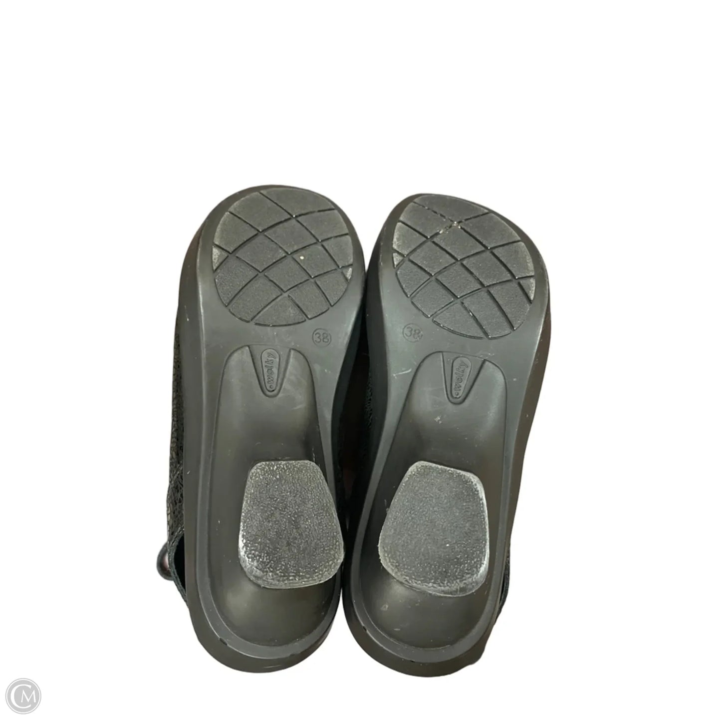 Sandals Heels Block By Wolky In Black, Size: 8