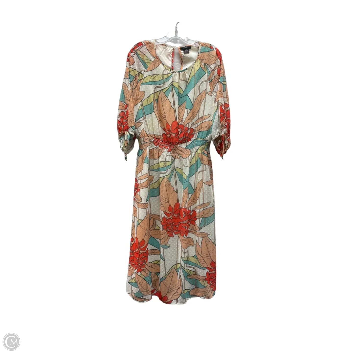 Dress Casual Maxi By J. Crew In Floral Print, Size: M