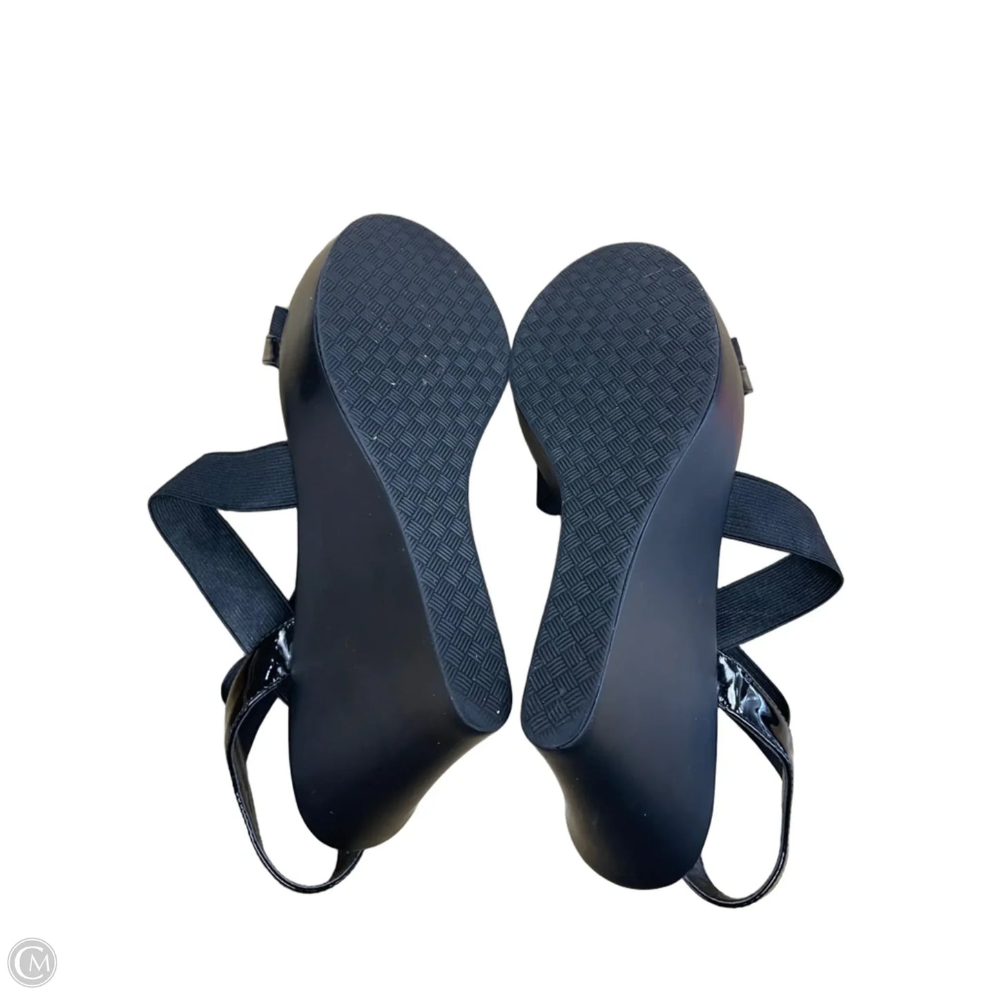 Sandals Heels Wedge By Charles By Charles David In Black, Size: 11