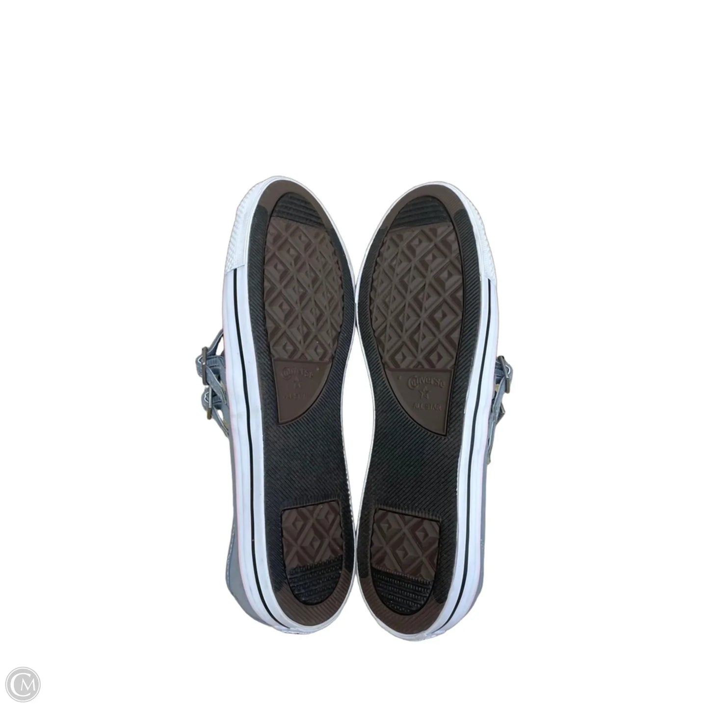 Shoes Flats By Converse In Grey, Size: 9