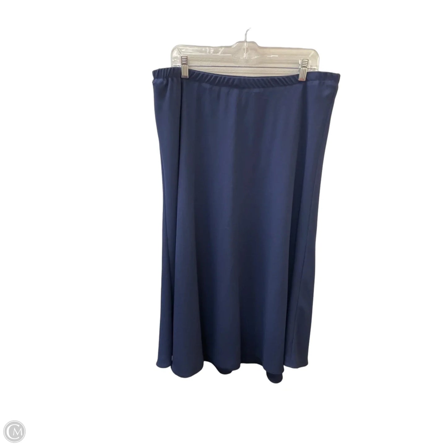 Skirt Midi By Appleseeds In Blue, Size: 16