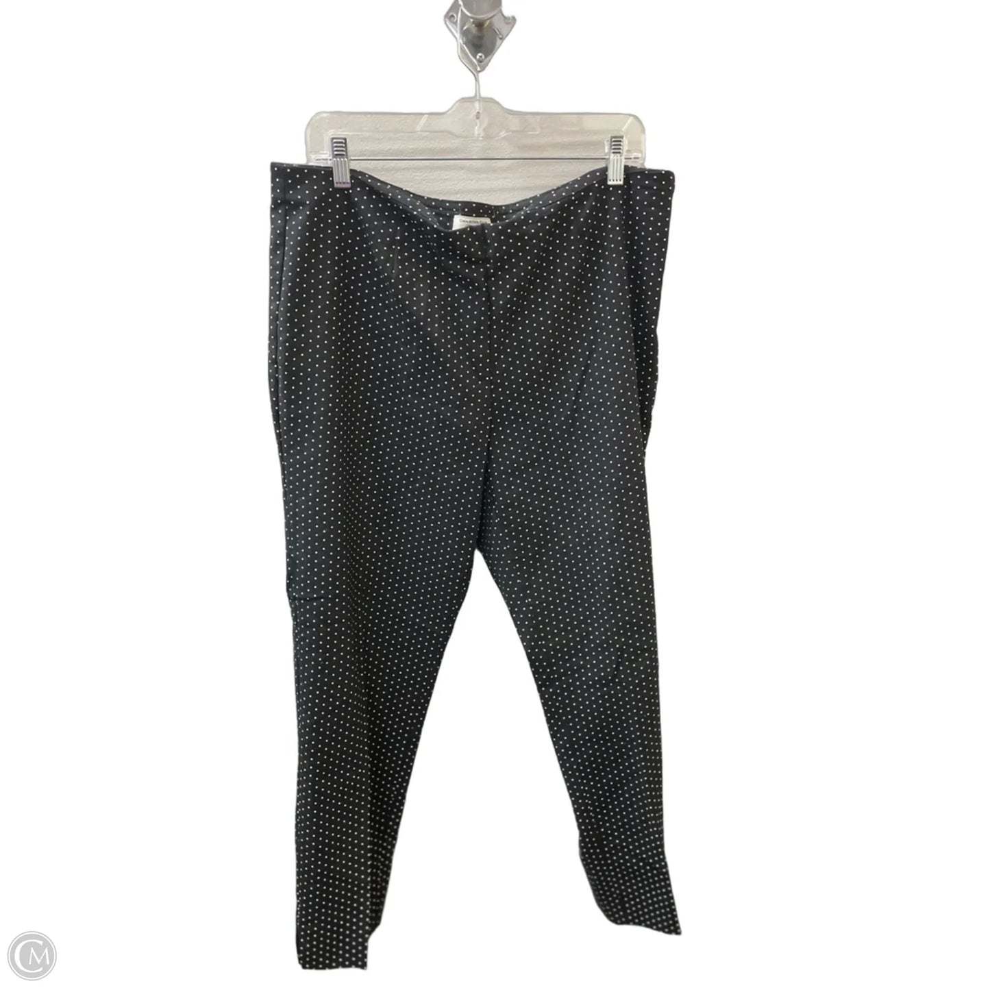 Pants Cropped By Charter Club In Polkadot Pattern, Size: 14