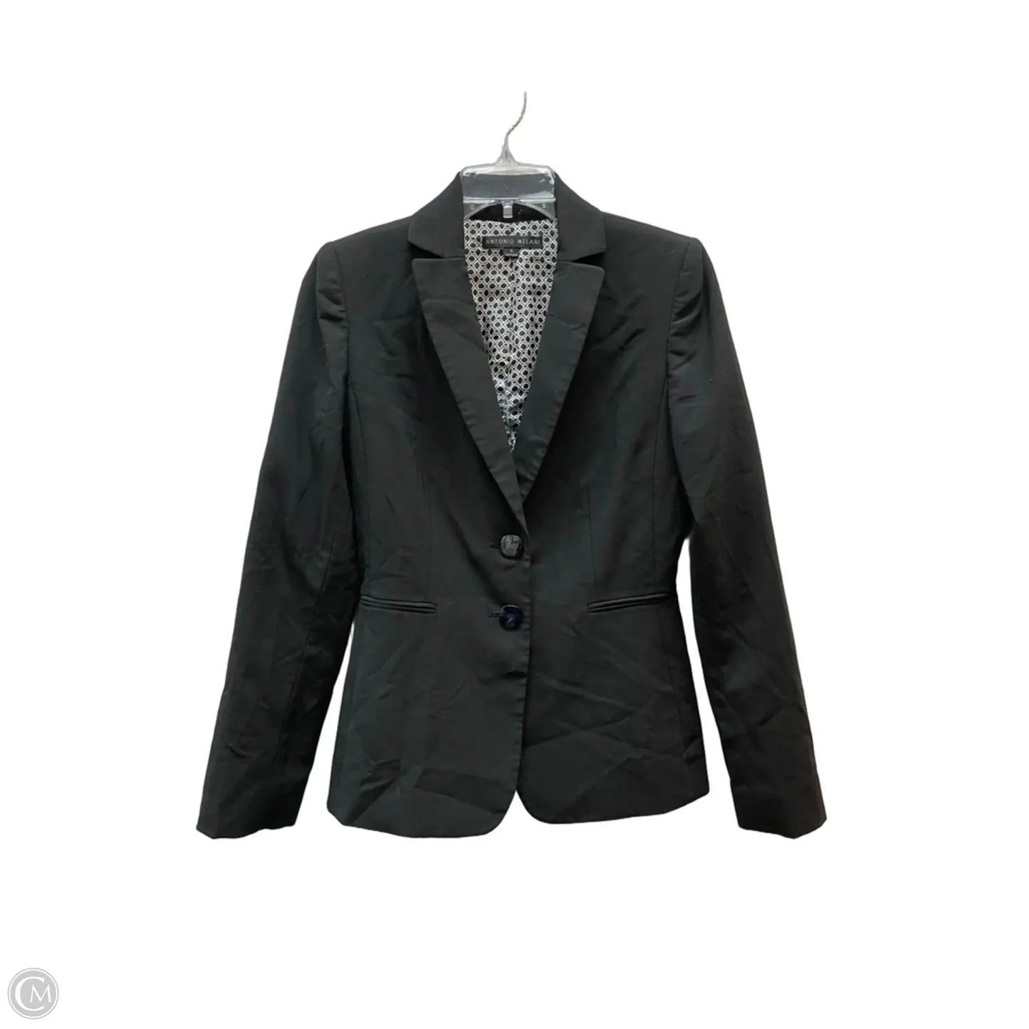 Blazer By Antonio Melani In Black, Size: 0