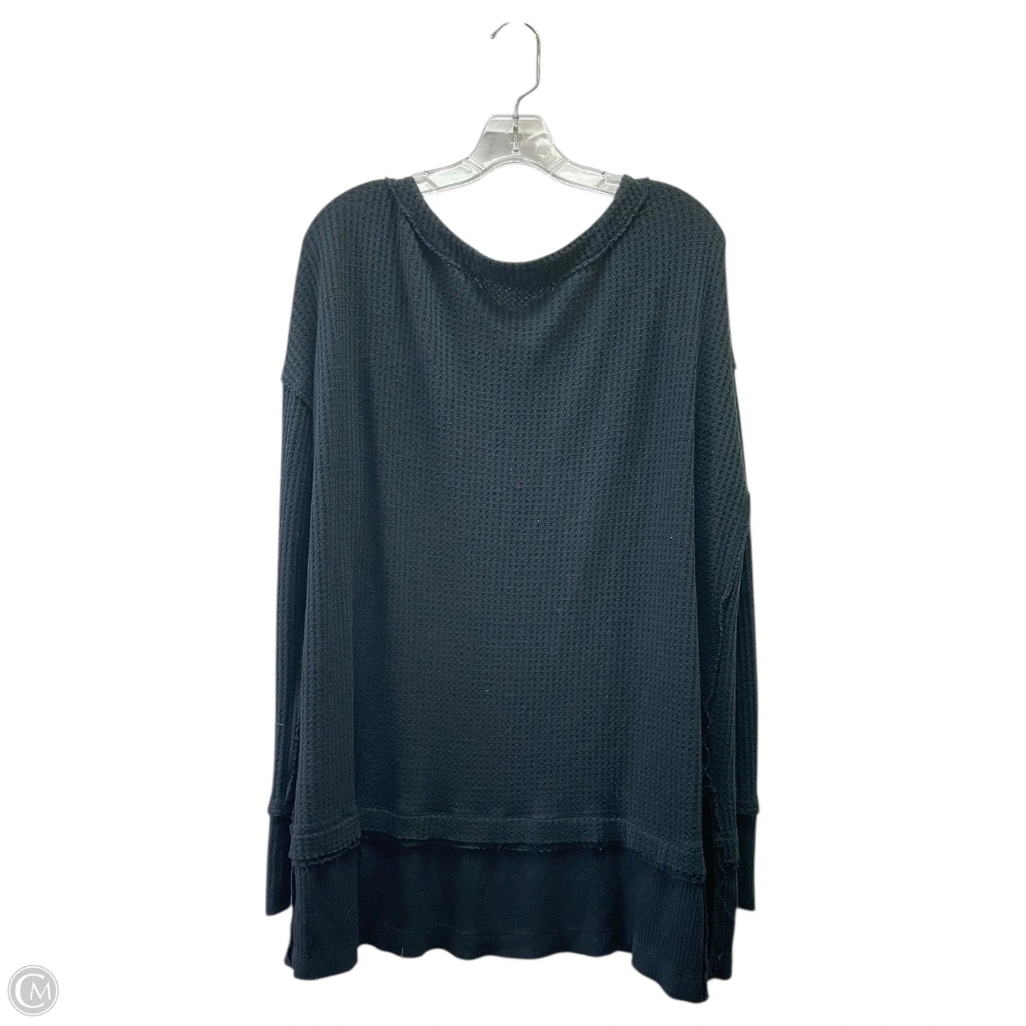 Top Long Sleeve By We The Free In Black, Size: L