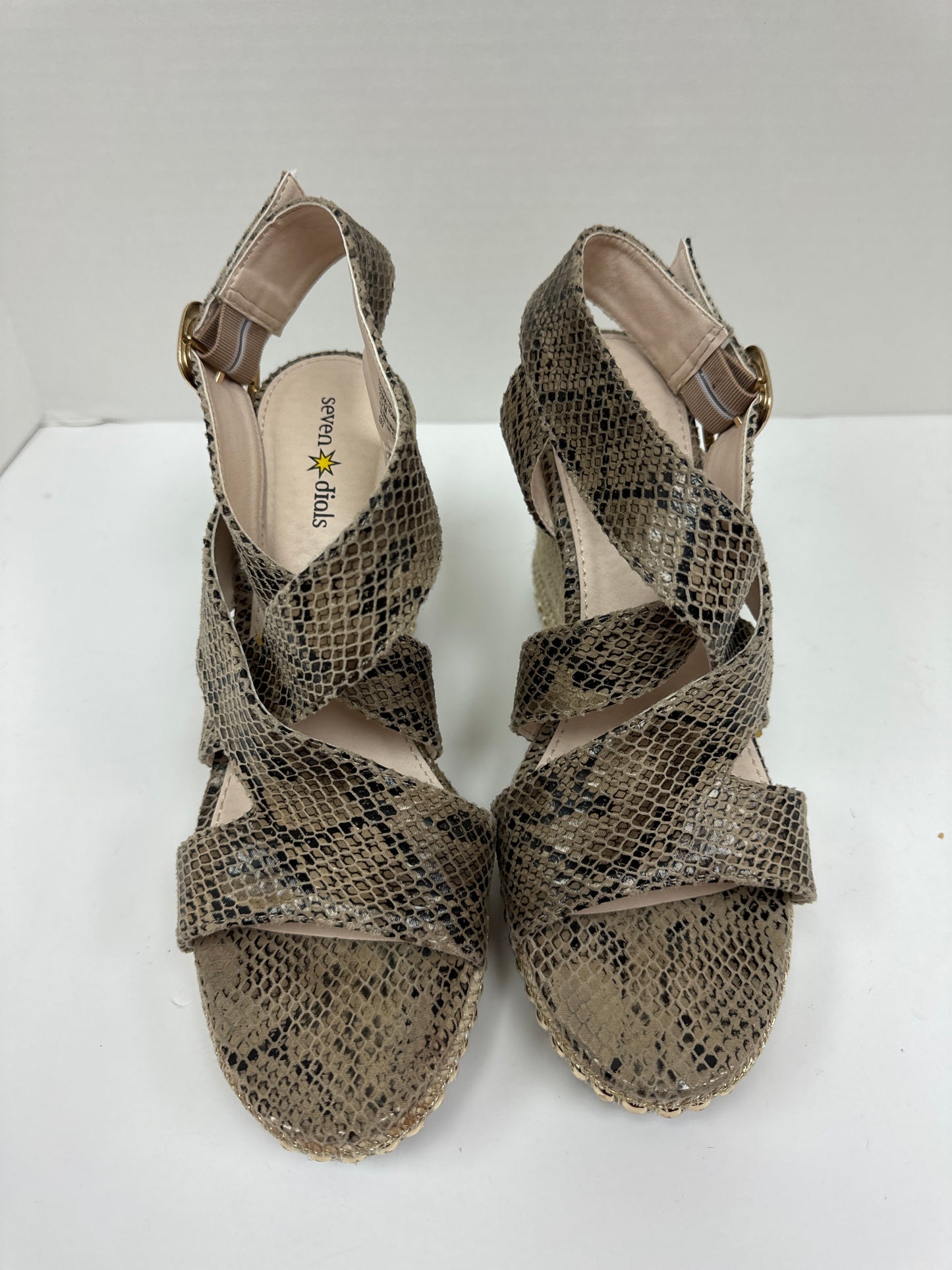 Sandals Heels Wedge By Clothes Mentor  Size: 10