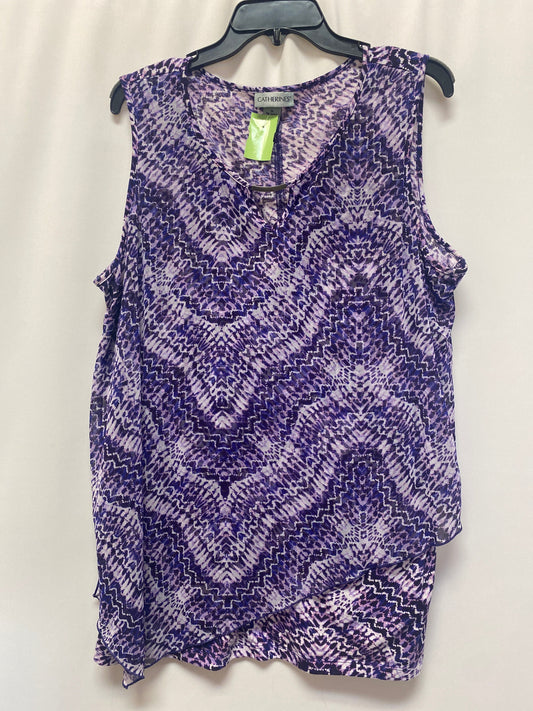 Top Sleeveless By Catherines  Size: 1x