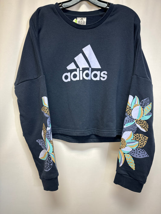Athletic Sweatshirt Collar By Adidas  Size: M