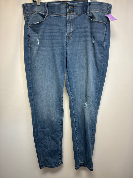 Jeans Straight By Apt 9  Size: 18