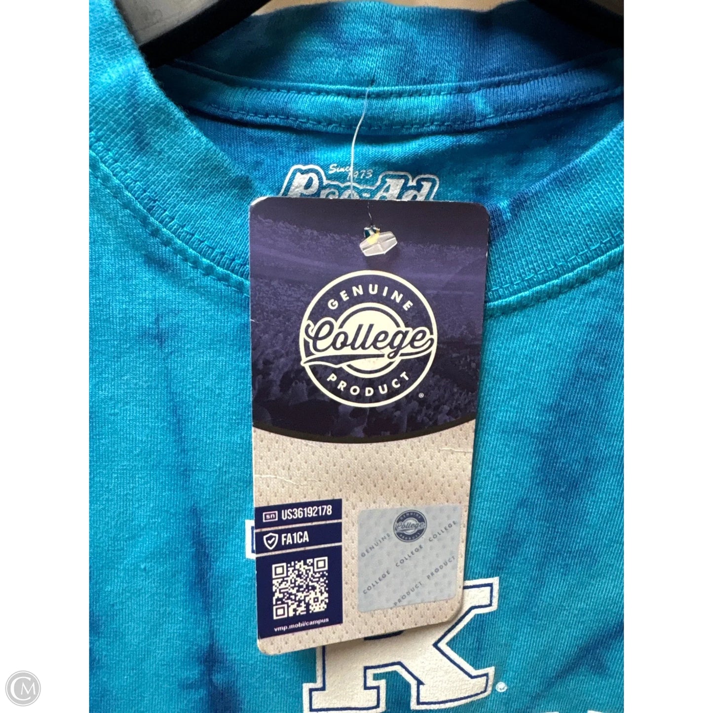 Top Short Sleeve By Clothes Mentor In Blue, Size: S