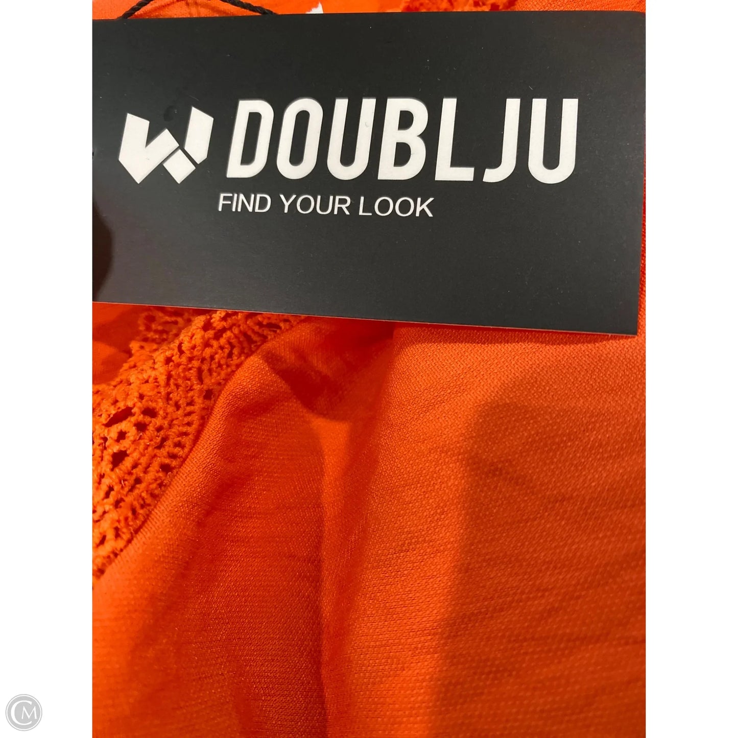 Top Short Sleeve By Clothes Mentor In Coral, Size: Xl