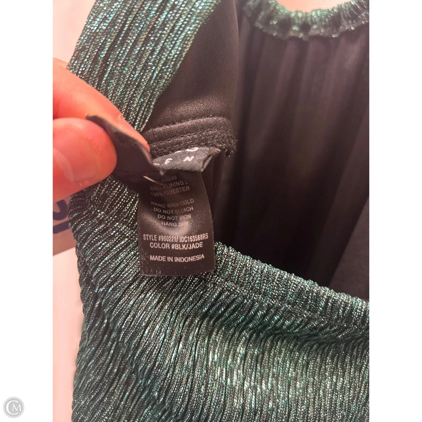 Dress Casual Maxi By En Focus In Green, Size: Xl