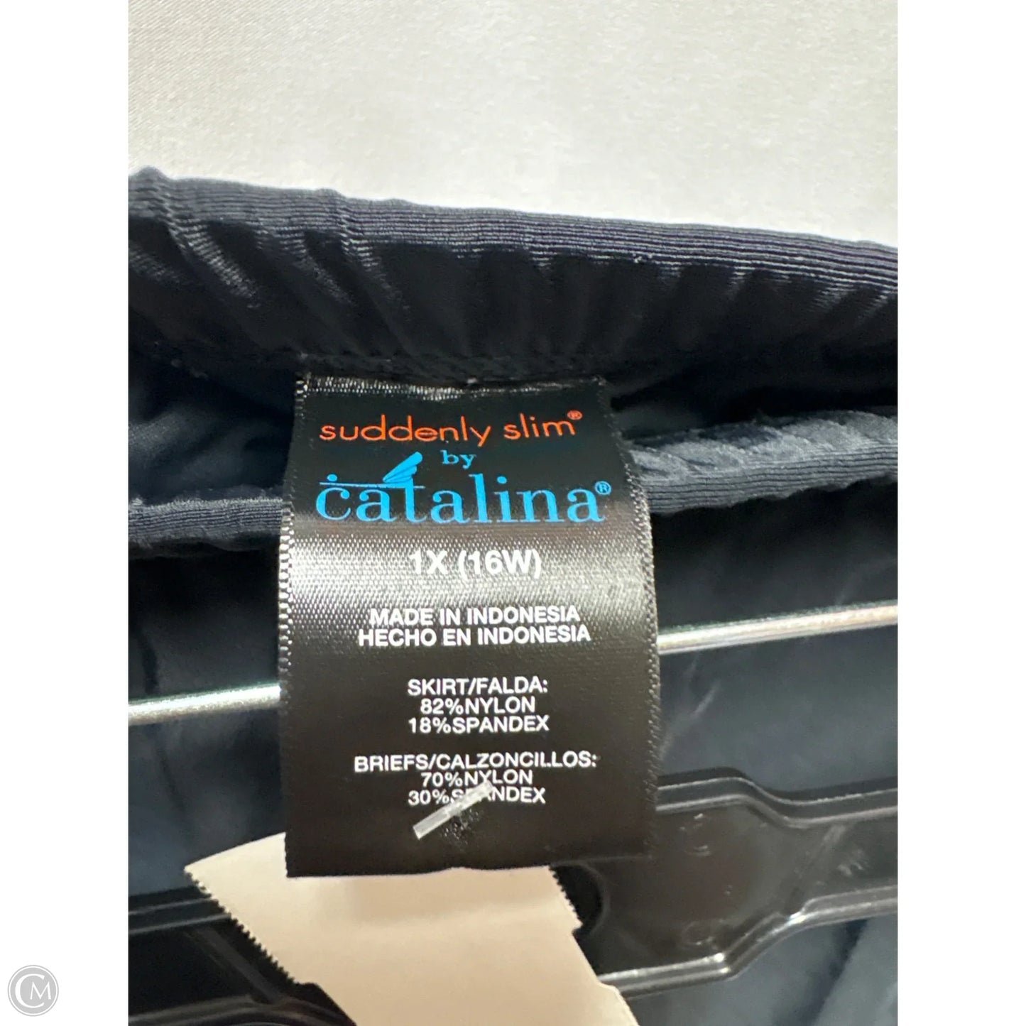 Swimsuit 2pc By Catalina In Pink, Size: 1x