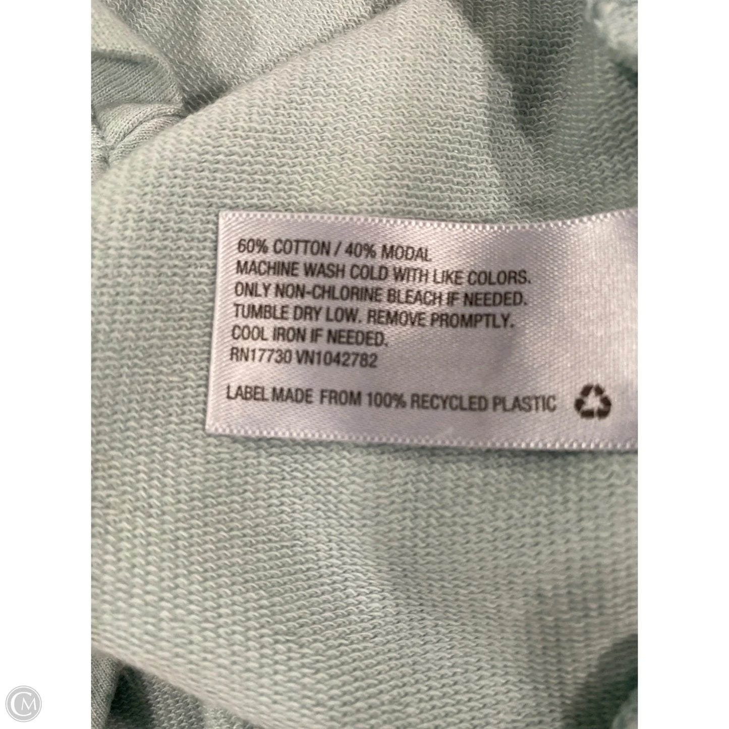 Top Short Sleeve By Ava & Viv In Green, Size: 1x