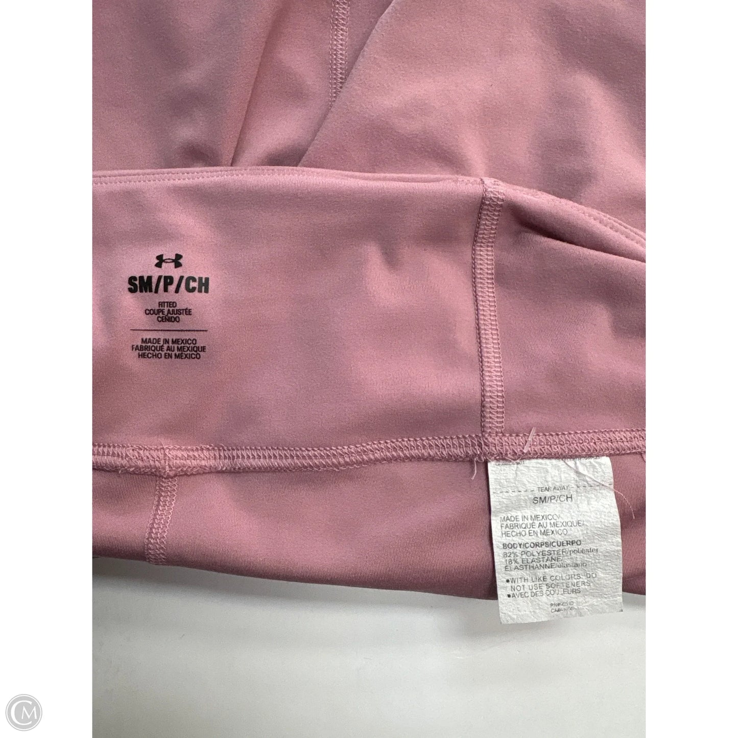 Athletic Shorts By Under Armour In Pink, Size: S