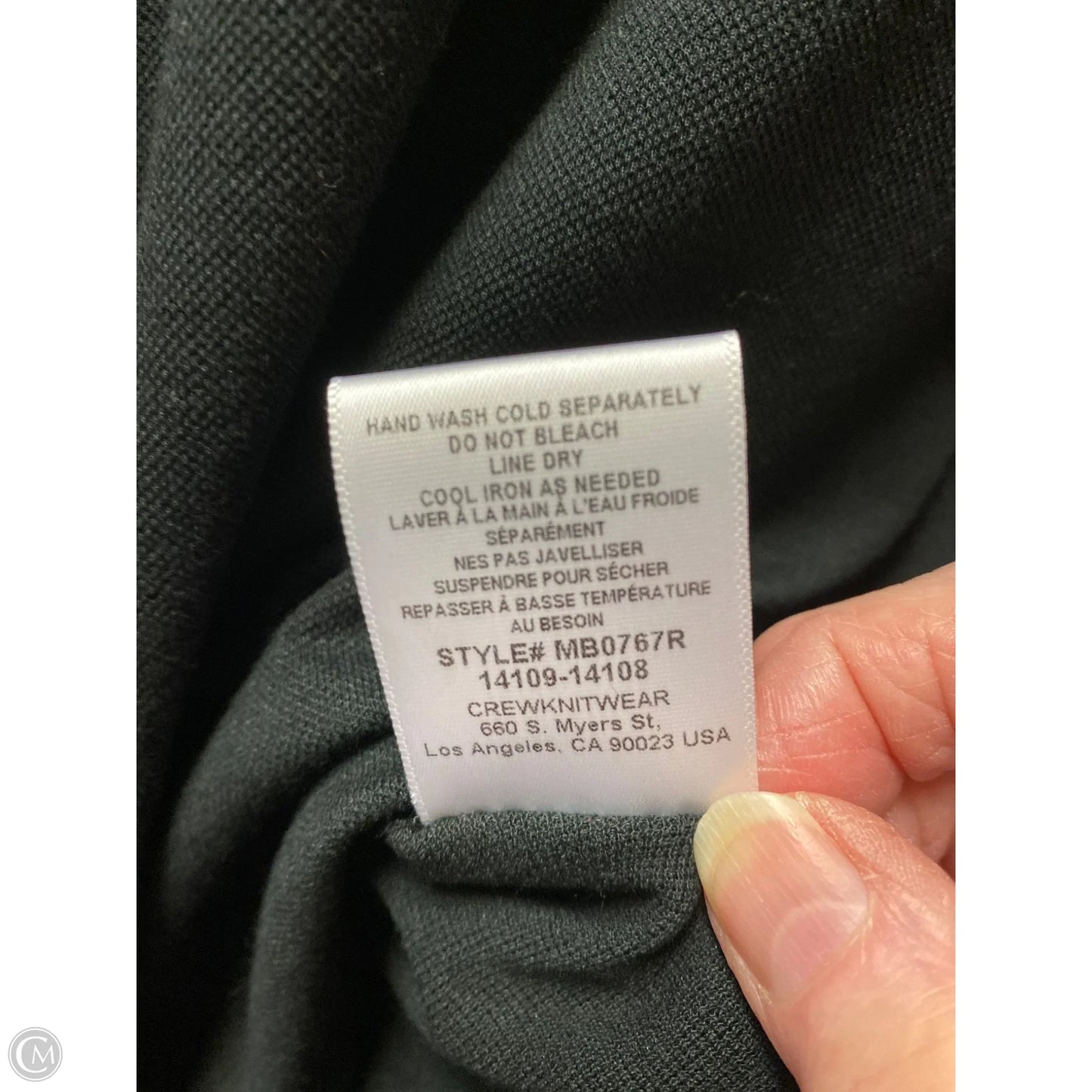 Skirt Midi By Bobeau In Black, Size: Xl