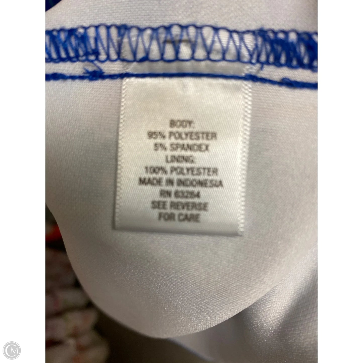 Dress Casual Midi By Cb Studio In Blue, Size: 2x