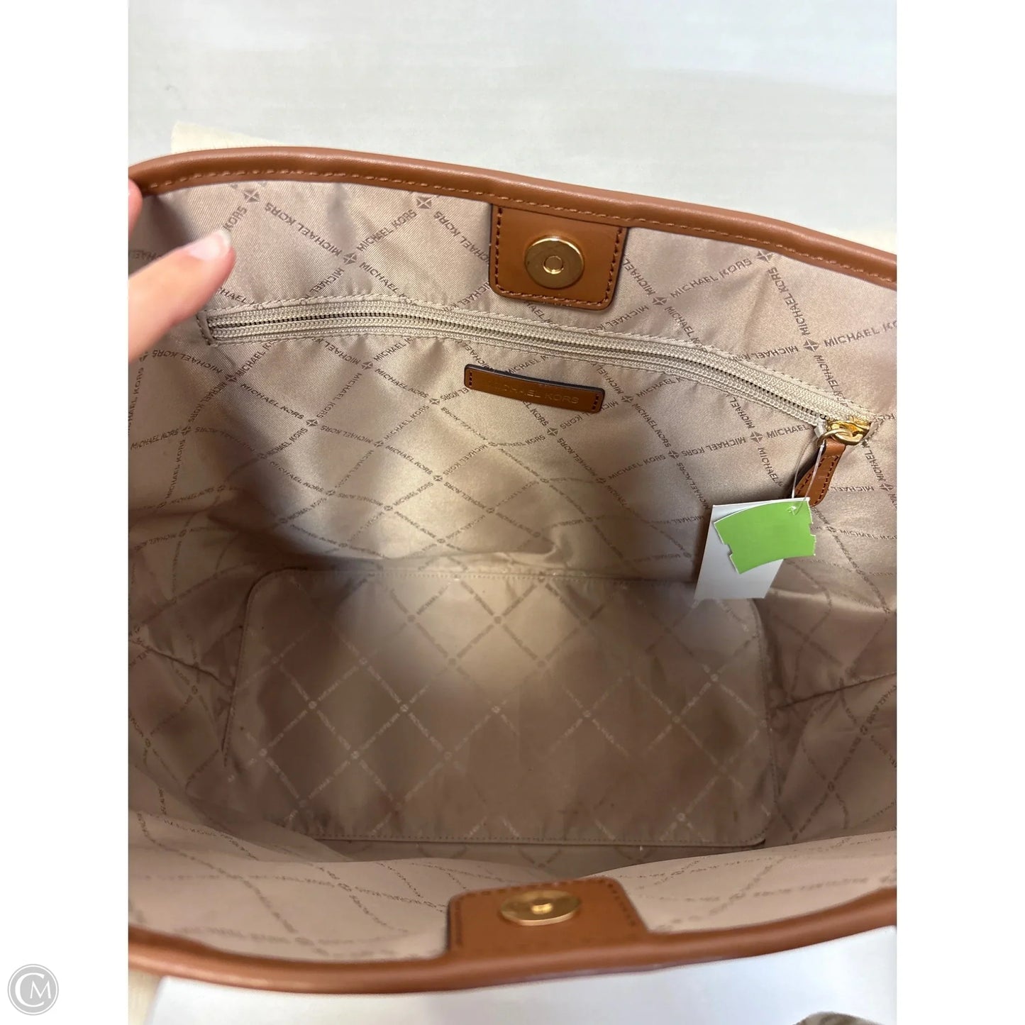 Handbag Designer By Michael Kors, Size: Large