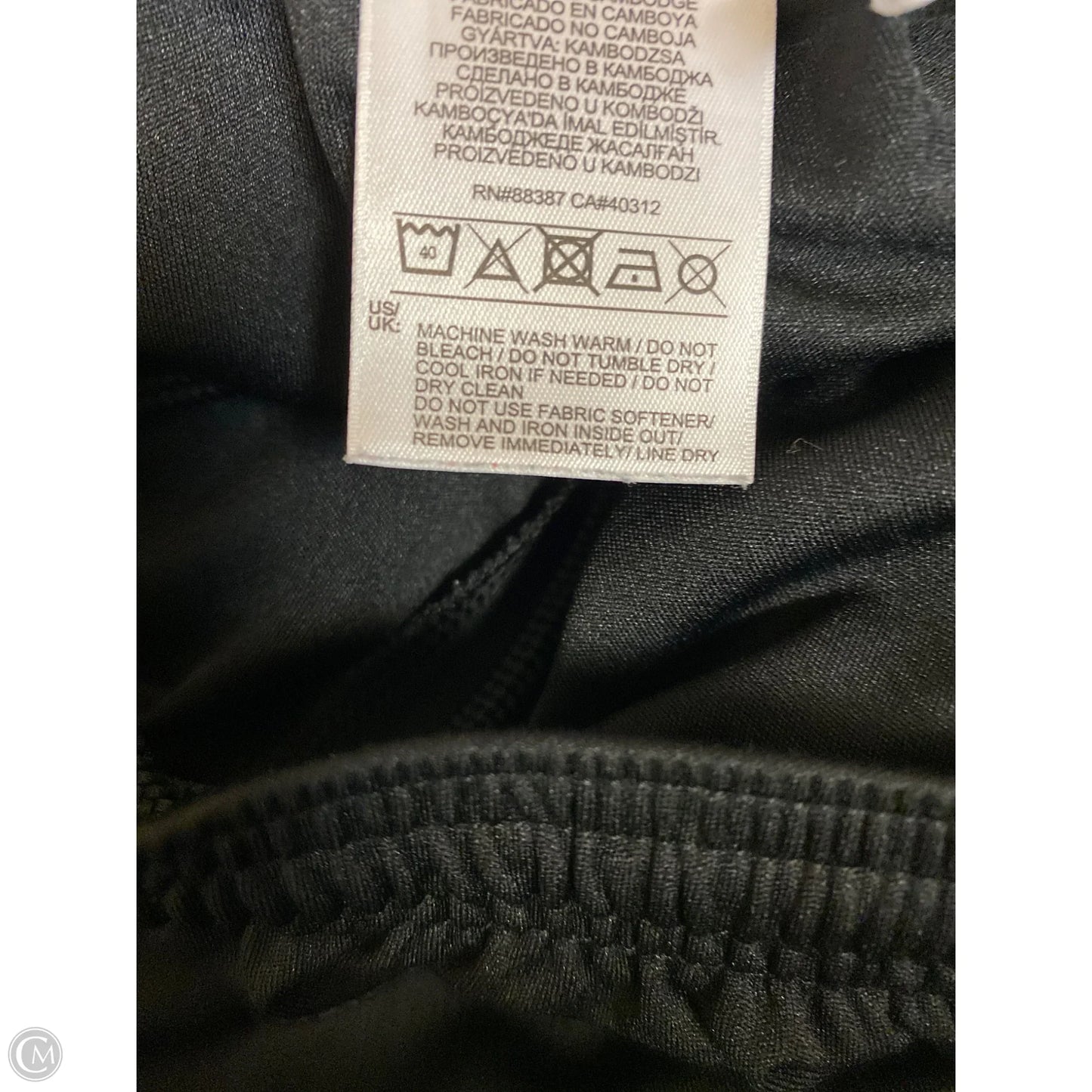 Athletic Shorts By Adidas In Black, Size: L