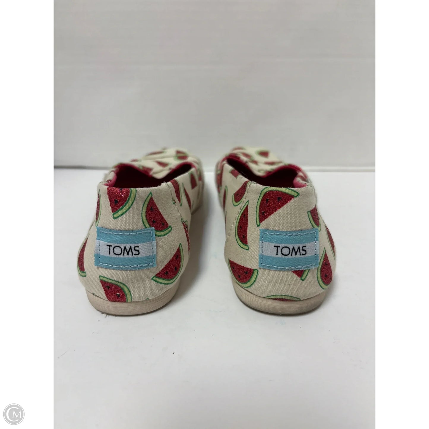 Shoes Flats By Toms In Red, Size: 5.5