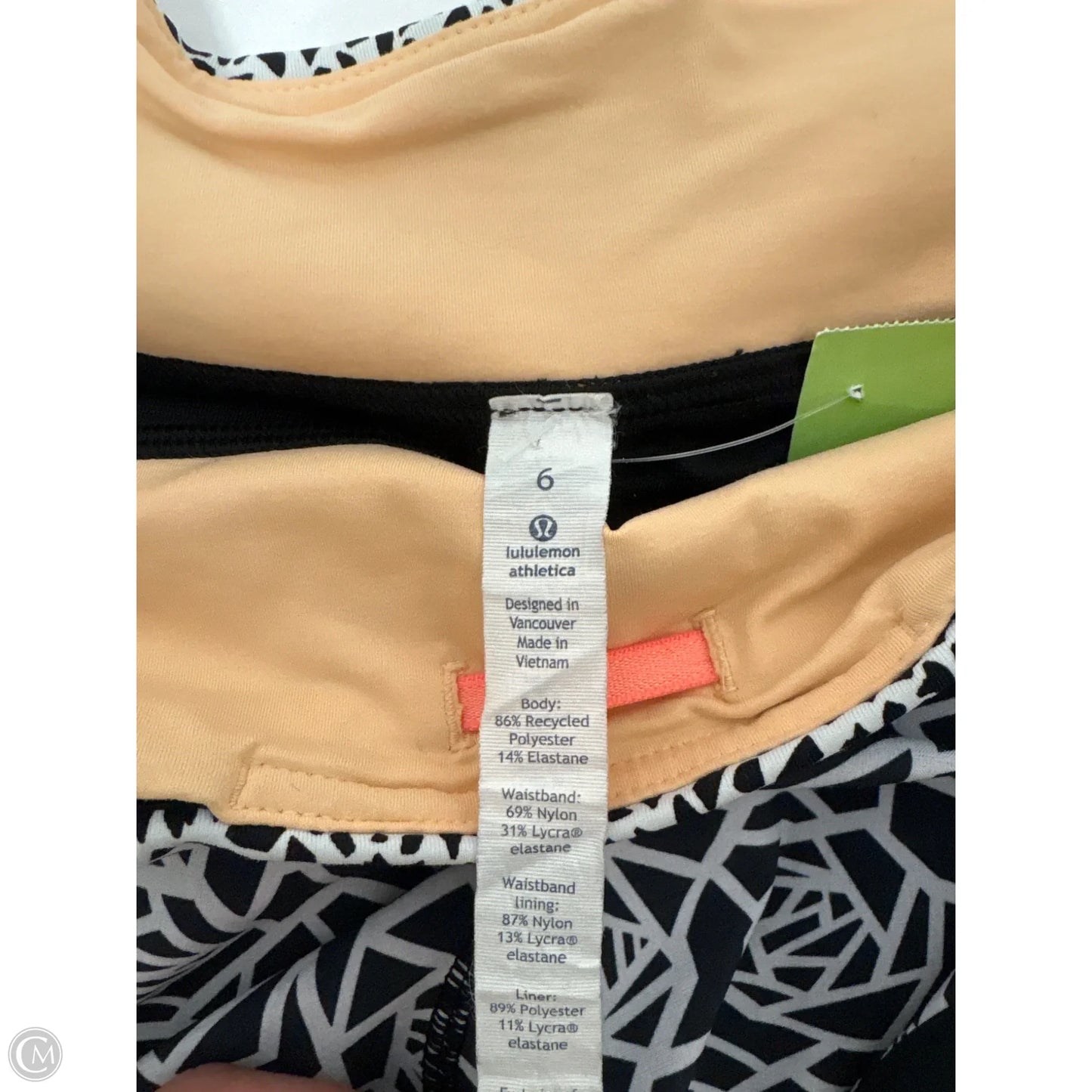 Shorts By Lululemon In Black, Size: 6