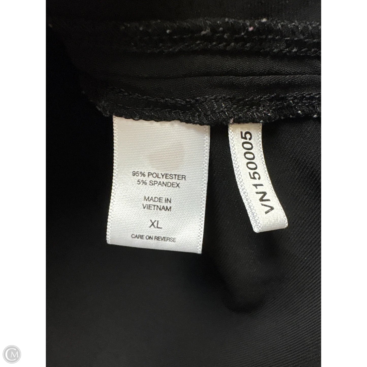 Top Short Sleeve By New York And Co In Black, Size: Xl